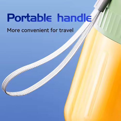 Portable juicer household multifunctional ice crushing charging fresh fruit and vegetable space cup hand-cranked juicer