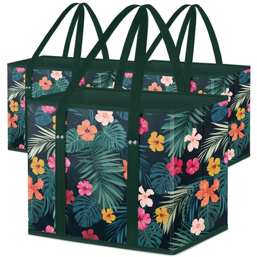 3 pcs Reusable Grocery Bags