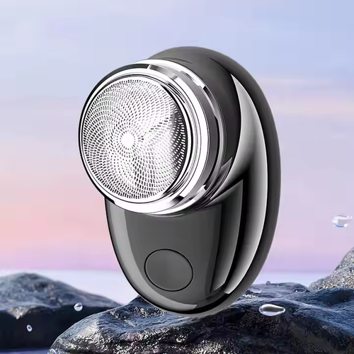 Super clean electric shaver men's shaver rechargeable washable shaver small steel cannon shaver