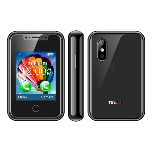 8XR ultra-small mobile phone 1.77-inch touch screen card-insertable mini mobile phone straight plate function button mobile phone non-smart