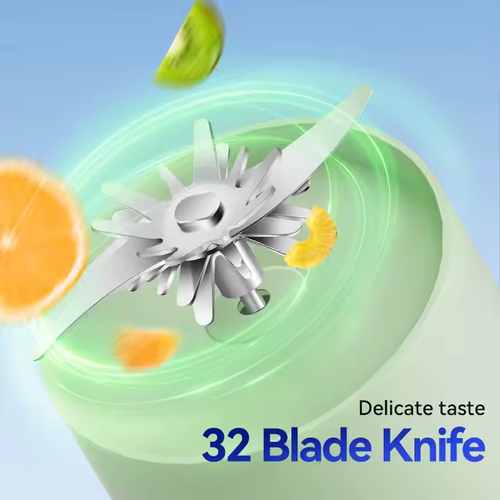 Portable juicer household multifunctional ice crushing charging fresh fruit and vegetable space cup hand-cranked juicer
