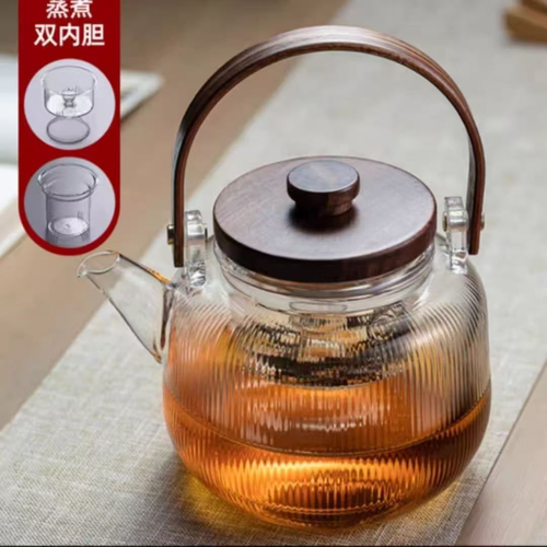 Household electric ceramic stove for making tea around the stove, quick heating electric ceramic stove, simple and space-saving tea making tea set for the office