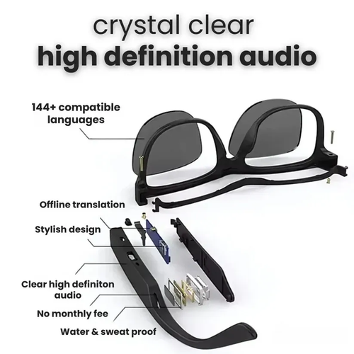 2025 Hot Sale -AI Wireless Bluetooth Translation Glasses
