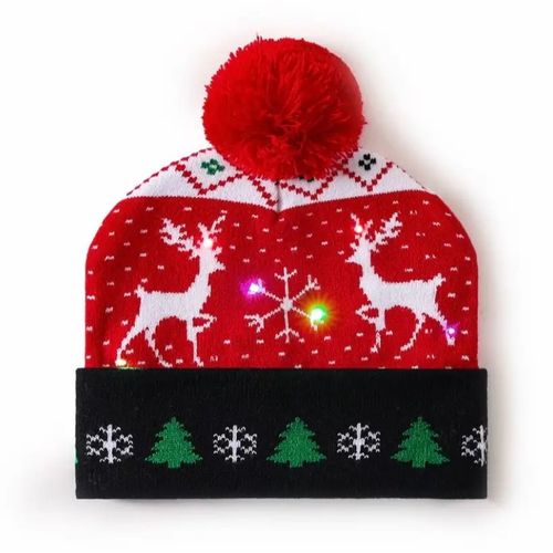 LED Christmas Hat Beanie