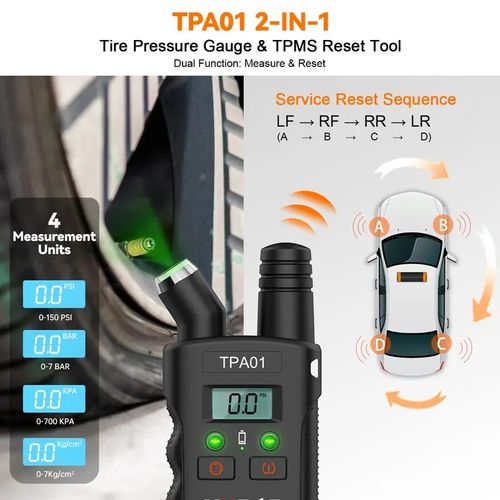 VXDAS TPA01 TPMS Relearn Tool