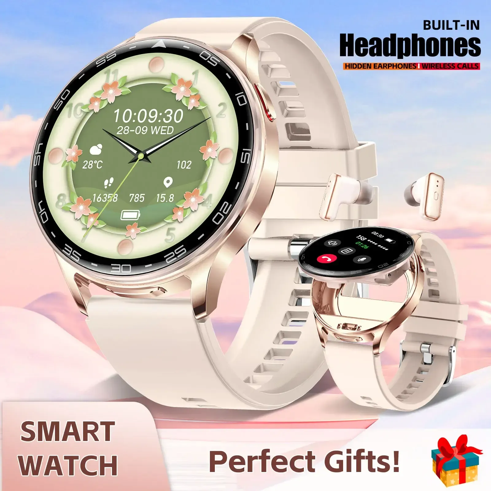 2-in-1 smartwatch and earbuds