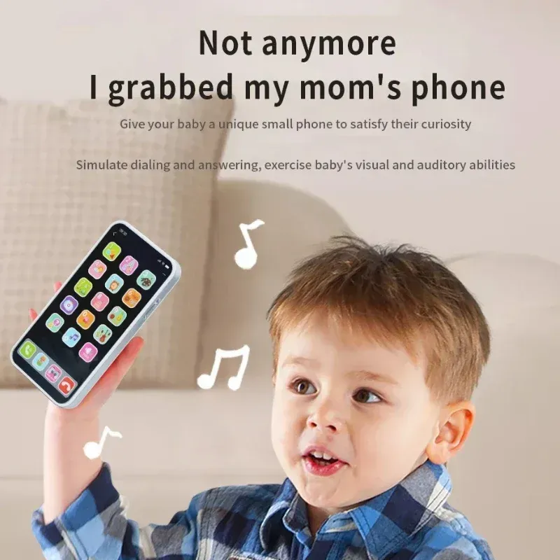 Children Multi-mode Touchscreen Simulation Iphone Model Early Education Toys Mobile Phone Music Phone Intellectual Development