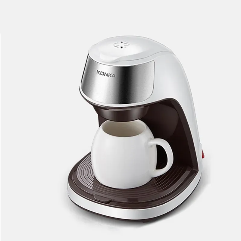 Household Coffee Maker Mini Portable Office Brewer Semi Automatic Coffee Maker