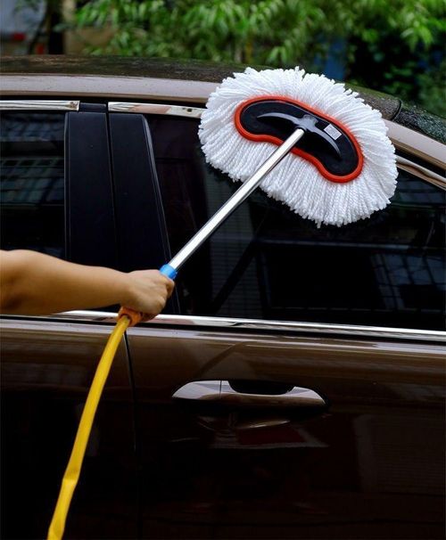 Car Wash Mop with Hose Cleaning Tool Soft Car Wash Brush