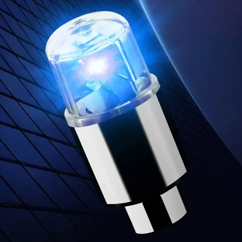 2pcs Electric Bike Motorcycle Car Bicycle Multi-Color HUB Light, Flashing Auto Light Up Tire Valve Warning Light, No Wiring Required