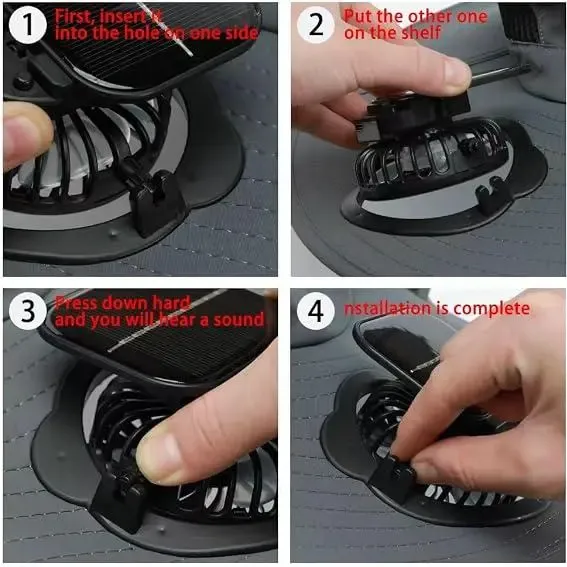 Adult Solar & USB Rechargeable Cooling Fan Bucket Hat - Wide Brim, 2 Removable Dual Fans, UV Protection, Lightweight Breathable Headwear, Heat Relief Hat, Multifunctional Headwear, Ideal for Hiking, Sports Fishing Cap