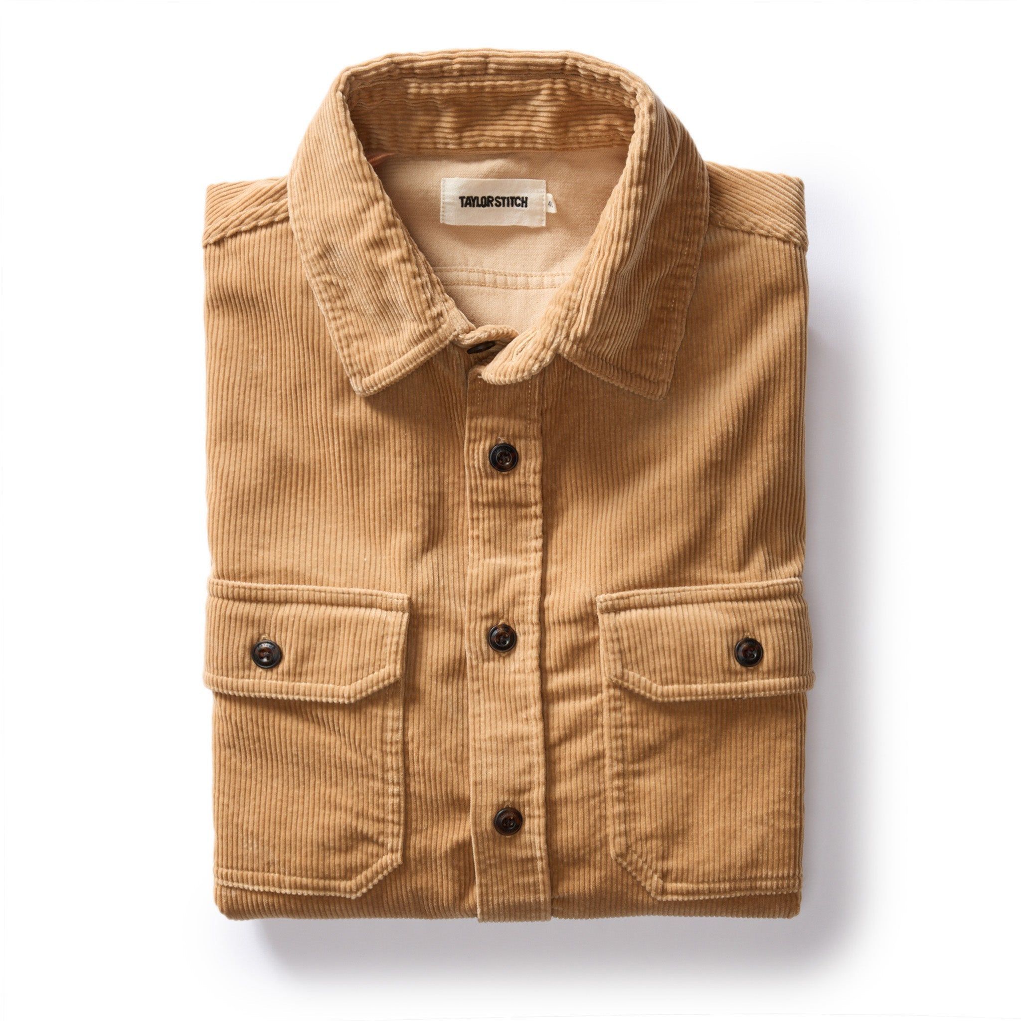 Ncvnu Connor Shirt in Camel Cord