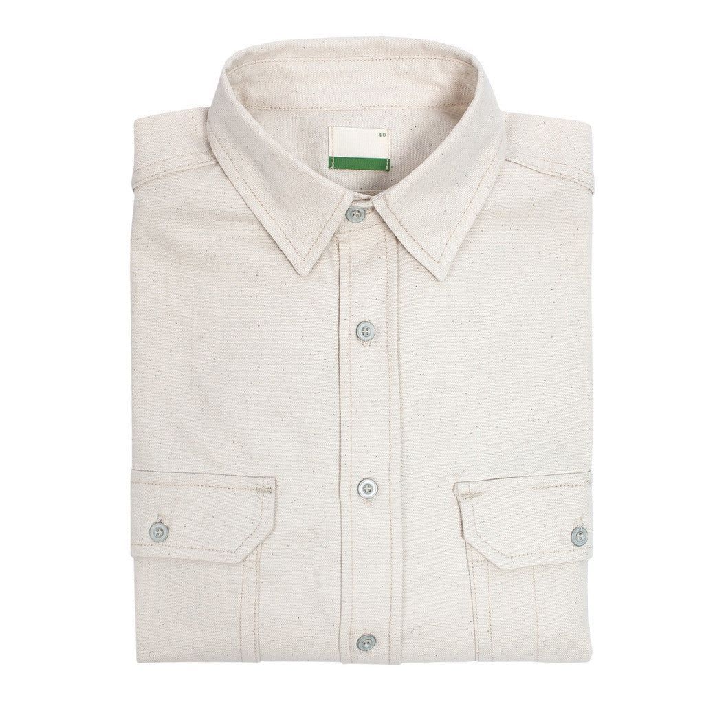 Ncvnu Chore Shirt in Natural