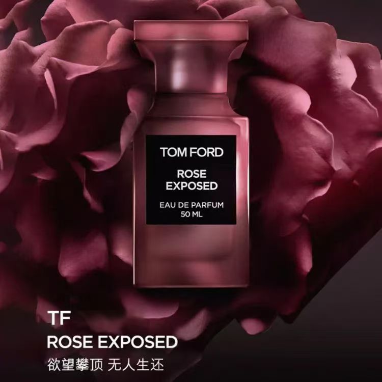 Tom Ford赤裸玫瑰香水 橙花烏木沈香 白麝香