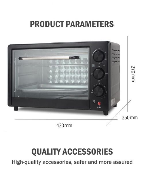 Multifunctional Oven 12L Household Small Double‑Layer Baking Electric Oven