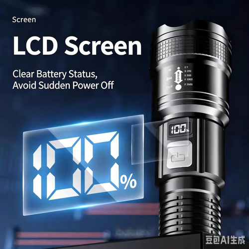 Mini Flashlight, Ultra‑Bright Multifunctional Pocket Torch, Portable Hand‑held Emergency Light, Long Distance Beam with Hat Clip for Outdoor Camping Night Fishing