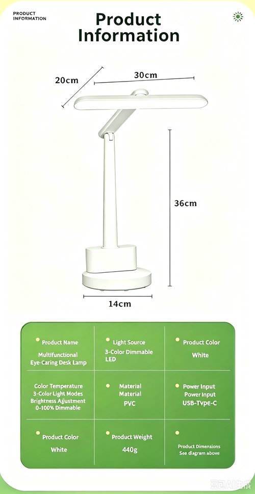 DUNDU AA‑Grade Eye‑Caring Desk Lamp, Kids‑Specific Reading Light, Foldable Bedside Lamp for College Dorm, Home Use Desk Lamp