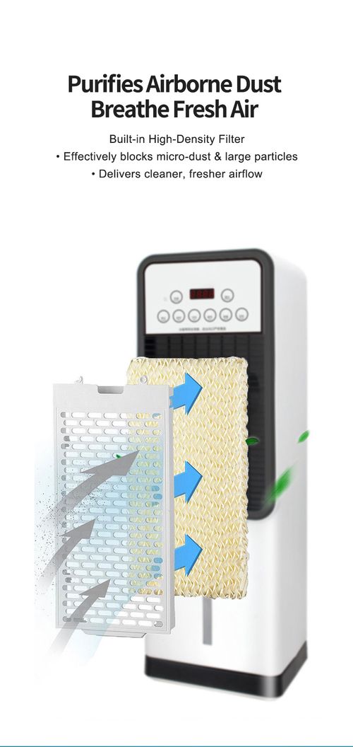 Household Small Vertical Floor‑Standing Evaporative Cooling Fan Air Cooler