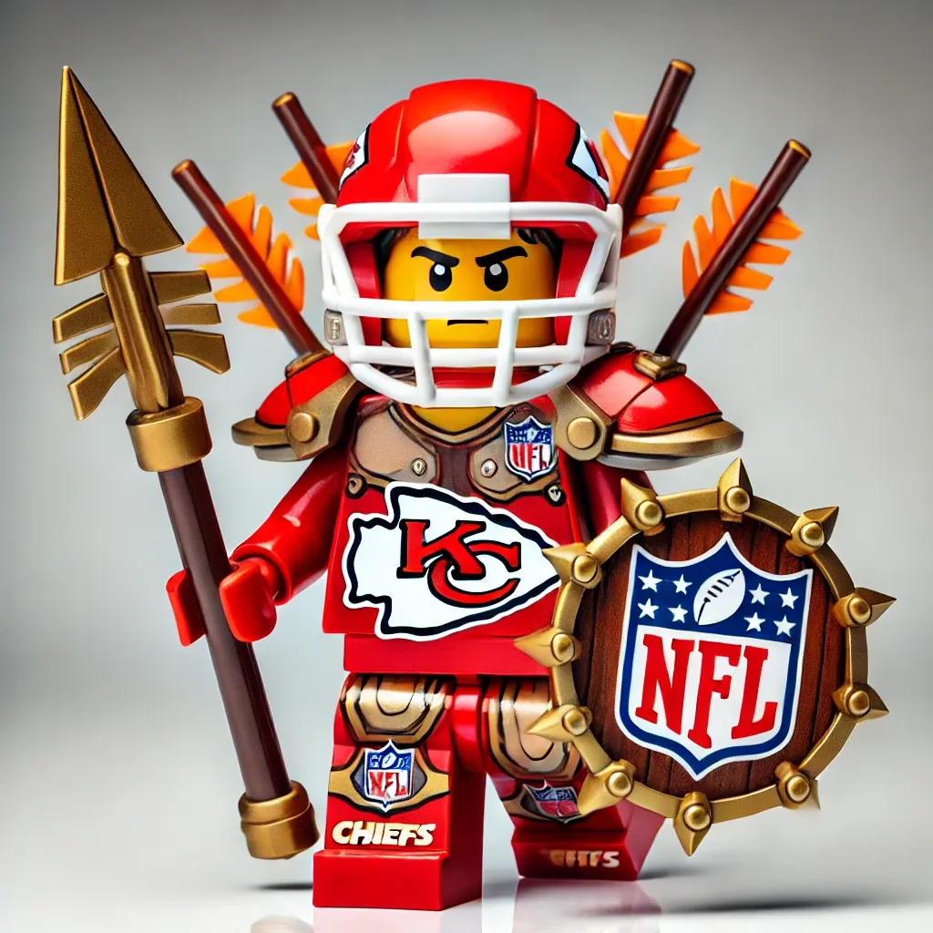 Spartan Warrior Style NFL Lego Littleman LEGO®