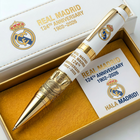 Real Madrid 124th Anniversary Collectors Edition Pen