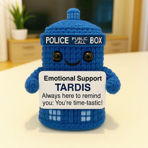 🌌Doctor Who Classic Character Emotional Support Crocheted Doll