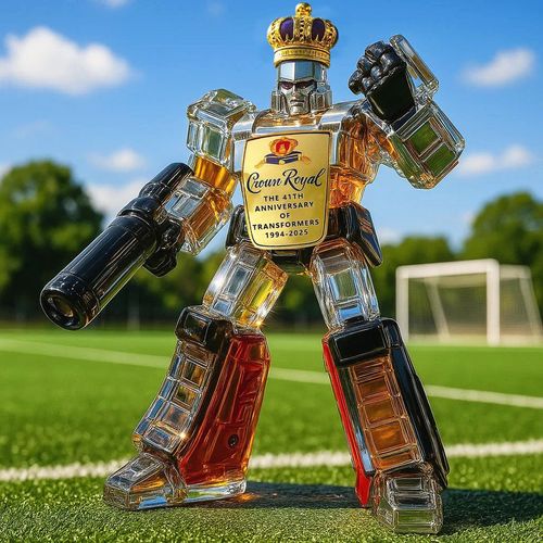 Transformers 41st  Anniversary commemorative Whisky bottle