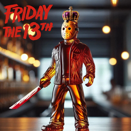 Horror Movie Characters Limited Edition Whiskey Bottles