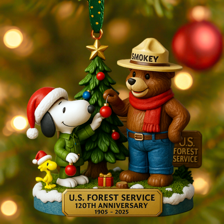 SNPY U.S. Forest Service 120th Anniversary Christmas Ornament