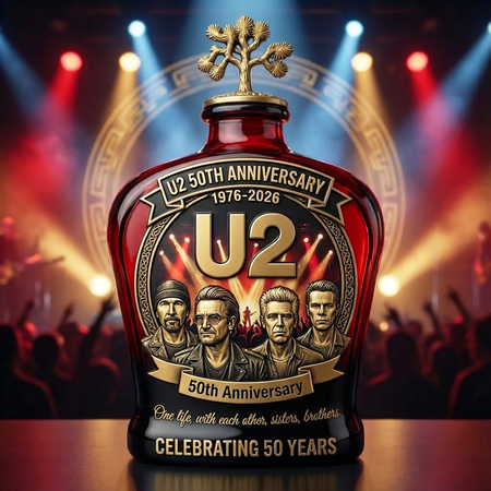 The Joshua Tree - Band 1976-2026 50th Anniversary Whisky Bottle
