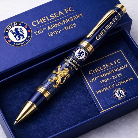 Chelsea FC 120th Anniversary Commemorative Pen (1905–2025)
