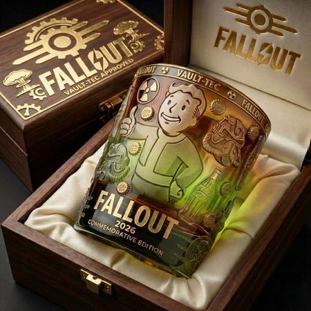 Fallout 2026 Commemorative Whiskey Glass