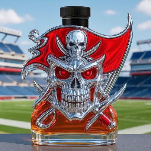 Tampa Bay Buccaneers Limited Edition Whisky Bottle
