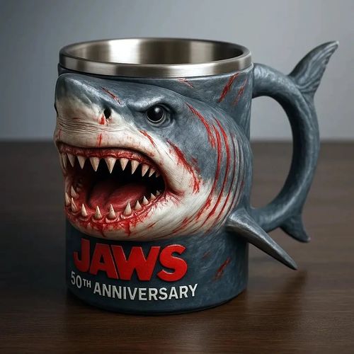 Jaws 50th Anniversary  3D mug