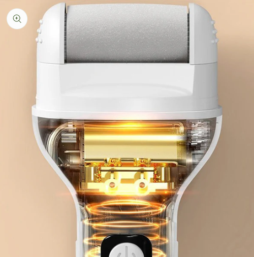 🔋🦶Rechargeable Electric Foot Exfoliating Scrubber🌟 Gently Exfoliates, Smooths Feet, Essential for Home Pedicures!