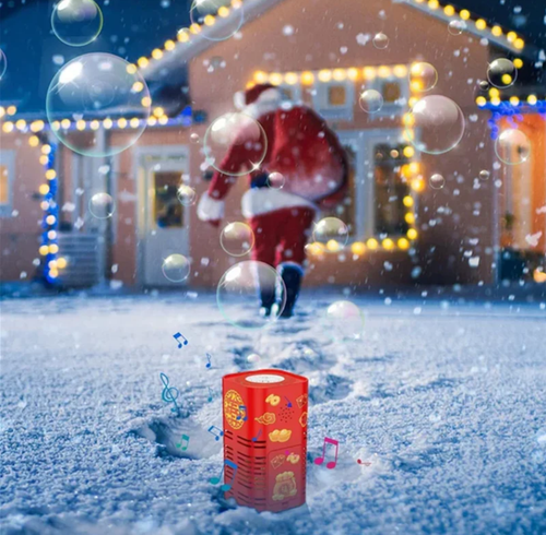 Christmas Gift 🎉 Fireworks Bubble Machine