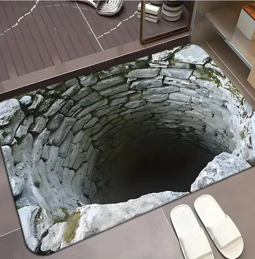 ✨Endless Abyss Illusion Doormat – Mind-Bending 3D Visual Effect