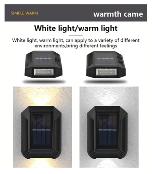 Waterproof Solar Powered Outdoor Patio Wall Decor Light🔥BUY MORE SAVE MORE（buy one get one free）