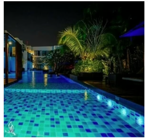 💥Buy one, get three free—end up with four💥Submersible LED Pool Lights (RF Remote Control )