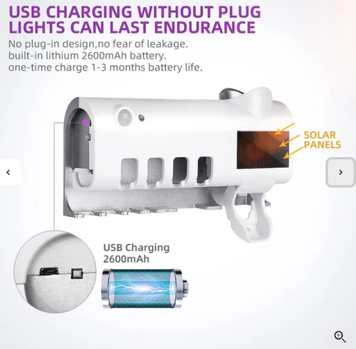 Smart Toothbrush Cleaner and Sterilizer