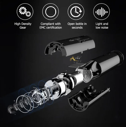 🔥Electric Wine Bottle Opener Set🍷（Five-piece set）