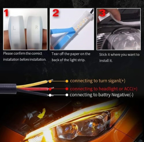 🔥LED Flow Type Car Signal Light