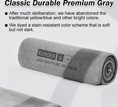Microfiber Towel for Car - Effective Water Absorption & Leaves No Trace