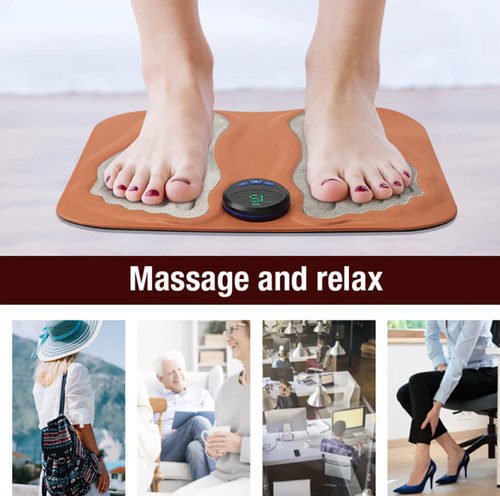 EMS Microcurrent Pulse Foot Massage Mat