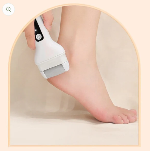 🔋🦶Rechargeable Electric Foot Exfoliating Scrubber🌟 Gently Exfoliates, Smooths Feet, Essential for Home Pedicures!