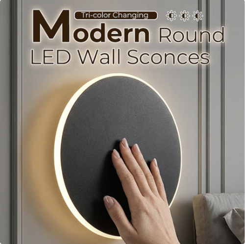 🌟Modern Round LED Wall Sconces