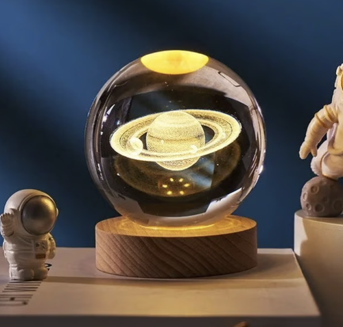 Hot Sale - 3D Planet Crystal Ball-Free Shipping