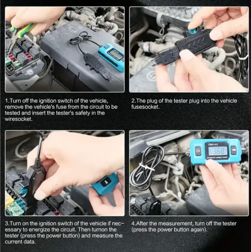 🚗✨Automotive circuit fault probe tester