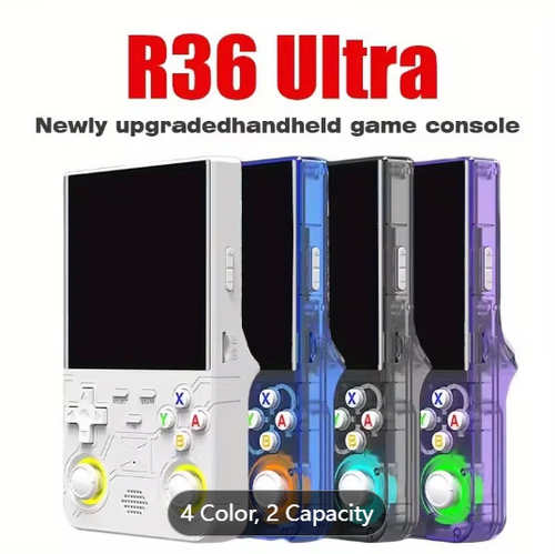 2026 upgraded R36 ultra-portable handheld game console