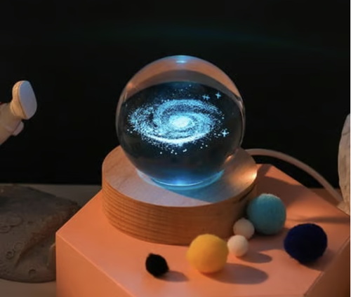 Hot Sale - 3D Planet Crystal Ball-Free Shipping