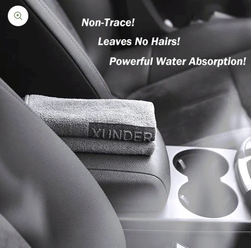 Microfiber Towel for Car - Effective Water Absorption & Leaves No Trace